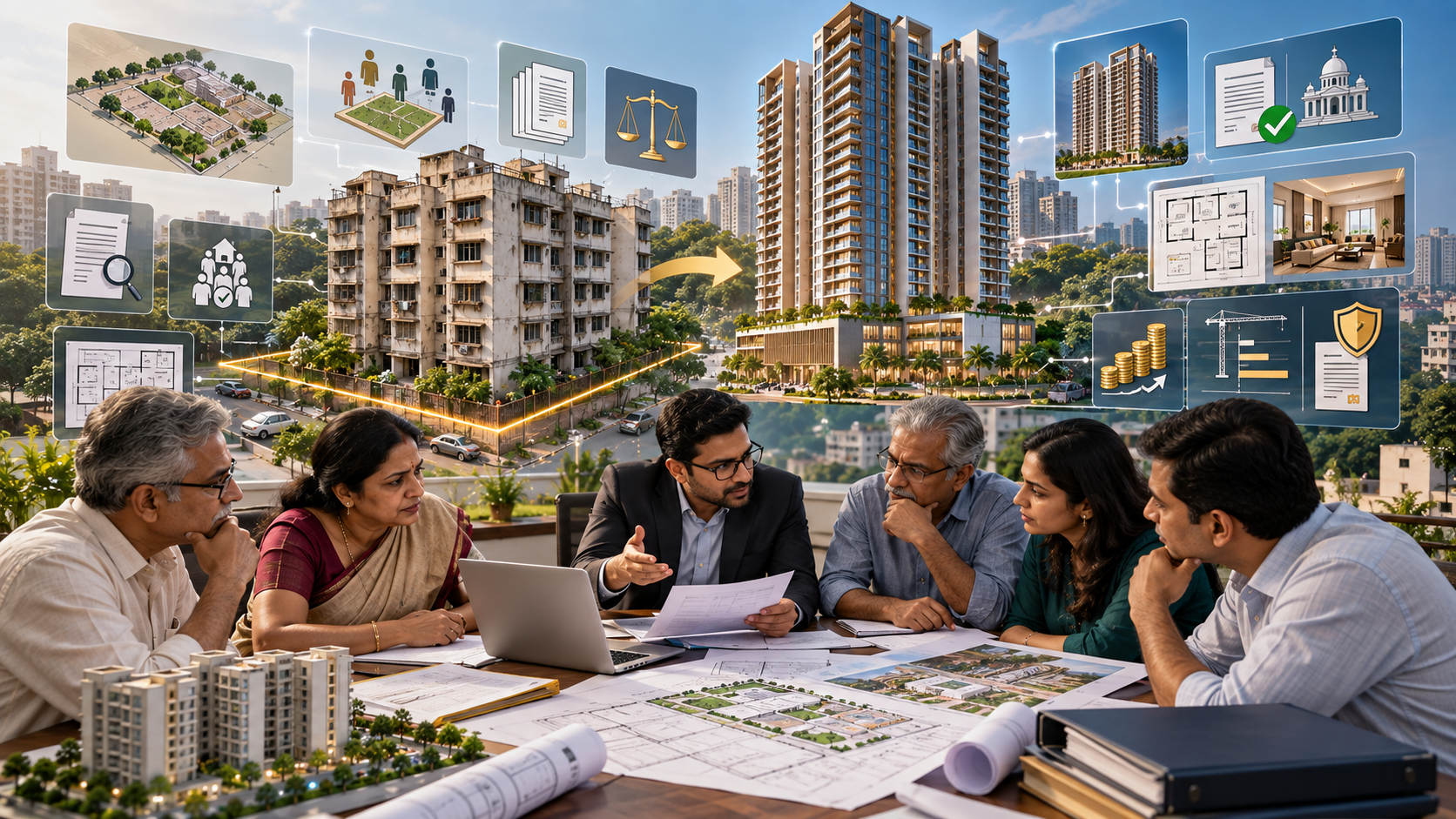 Apartment redevelopment rules in India — Rudh Systems owner guide